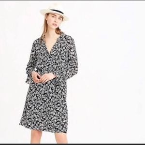 J.Crew MERCANTILE sheer floral print dress